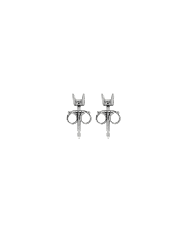 18CT W/G TRAD EAR MOUNT 20pt